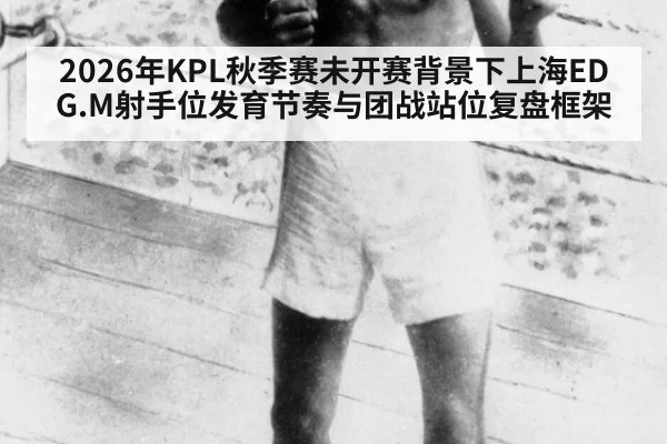 2026年KPL秋季赛未开赛背景下上海EDG.M射手位发育节奏与团战站位复盘框架